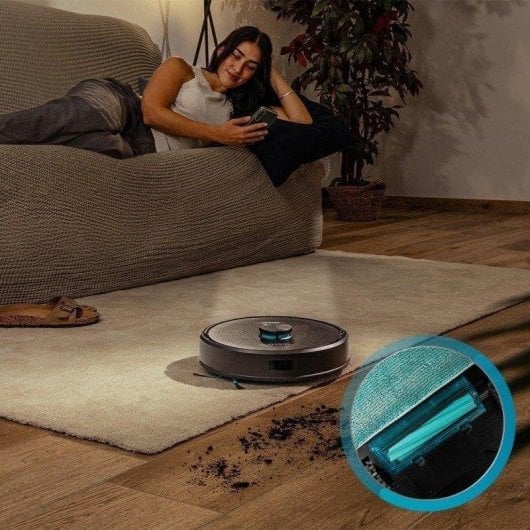 Aspirateurs Robots et Laveur Cecotec Conga Y50 X-treme Vidage Automatique Navigation Laser 5.000 Pa