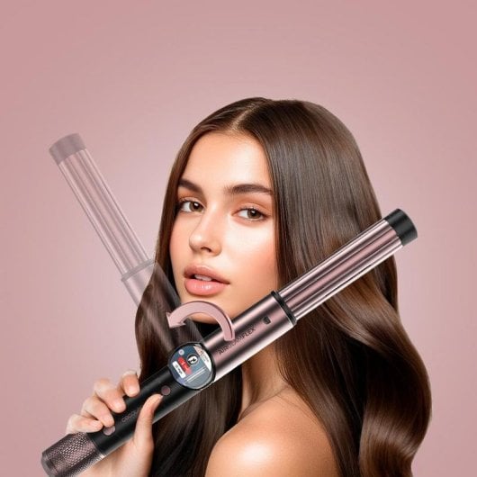 Modelador Cecotec AirGlam 14in1 Flex Black 1400W 14 acessórios Ecrã TFT