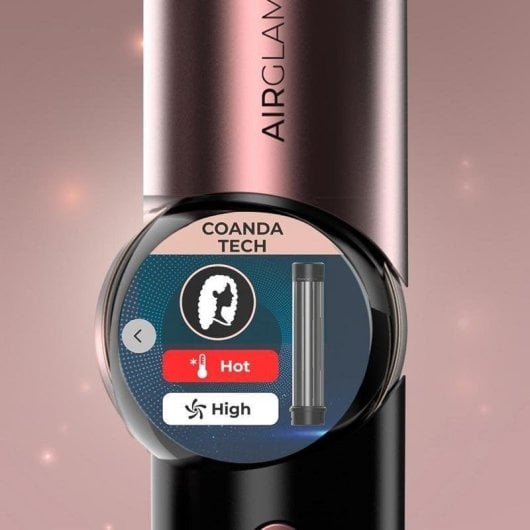 Multi-Haarstyler Cecotec AirGlam 14in1 Flex Black 1400W Coanda Ionen Keramik 14 Aufsätze Schwarz