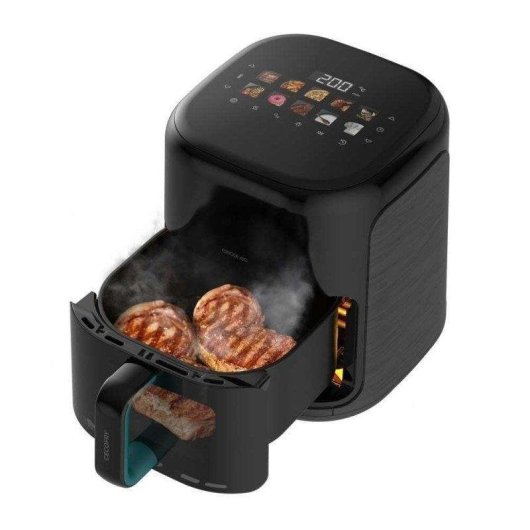 Freidora de aire Cecotec Cecofry&Grill Smokin'Prime 4000 4L 1900W con ahumador y grill
