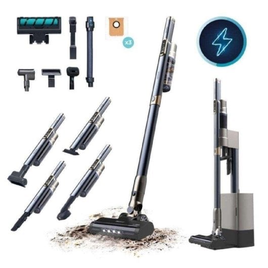 Aspirador sem Fio Cecotec Scoba 3000 Station 210W 40 min Base Autovaciado Escova Jalisco