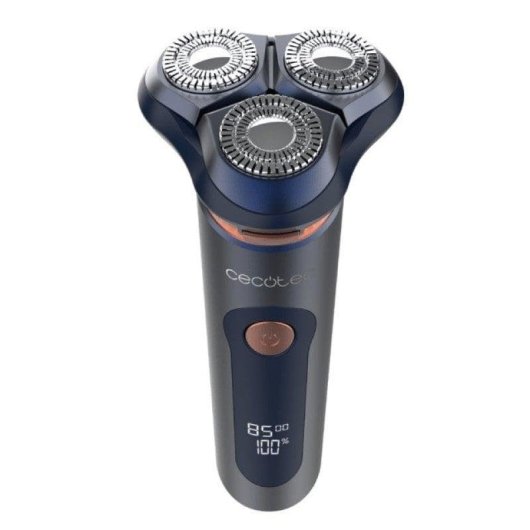 Elektrorasierer Cecotec PrecisionCare Aluminium Pro Kabellos 80min Nass- und Trockenrasur LCD