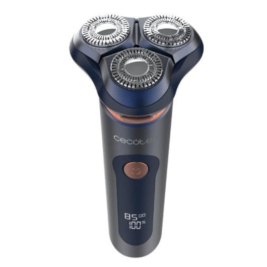 Afeitadora Cecotec PrecisionCare Aluminium Pro cuchillas titanio 80min LCD IPX6