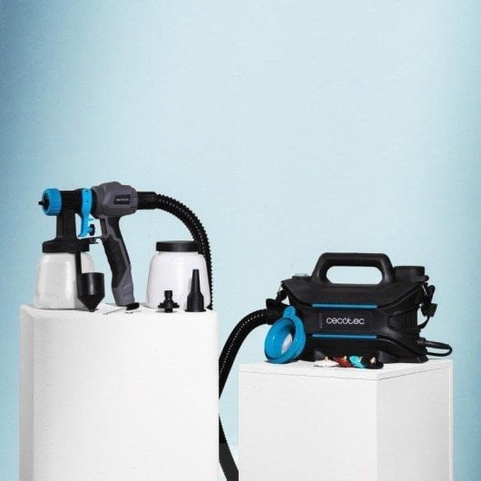 Pistola de pintura Cecotec Perfectpaint 800 EasyGo 800W 4 boquillas cobre