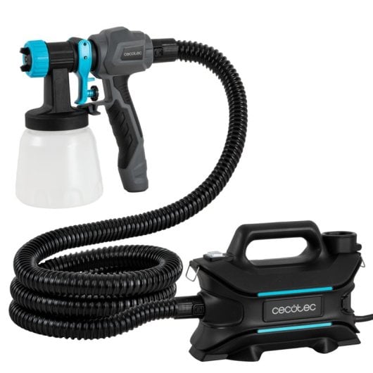 Pistola de pintura Cecotec Perfectpaint 800 EasyGo 800W 4 boquillas cobre