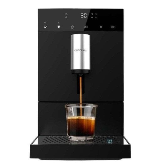 Cafeteira Superautomática Cecotec Cremmaet Compact 1,1L 19 bares moagem ajustável Plug&Play