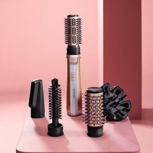 Brosse soufflante Cecotec CeramicCare 5in1 AirBrush Gyro rotation ionique 1100W