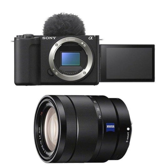 Câmara Digital Compacta Sony ZV-E10 II 26 MP Zoom Óptico 16-70mm Sensor Exmor R 4K WiFi Focus Bokeh Cinelog