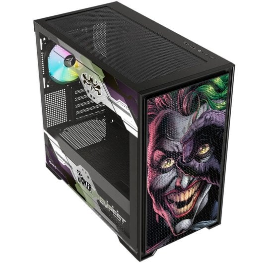Torre PC Tempest Stronghold ARGB M-ATX Cristal Templado USB 3.0 Negra - Joker Edition II by PcCom