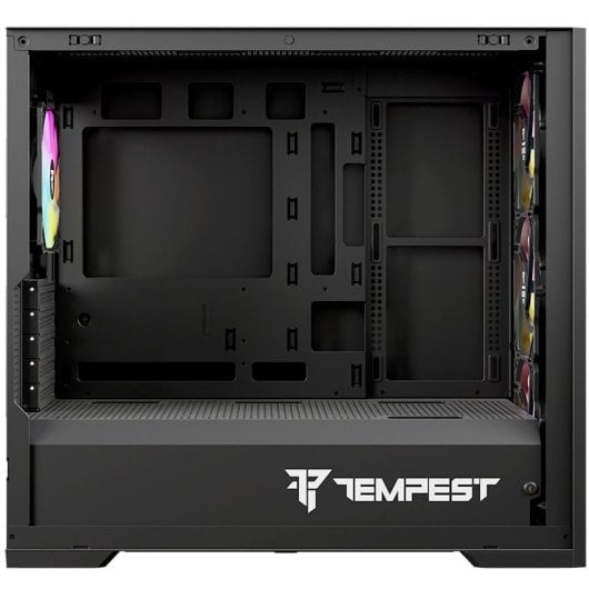 Torre PC Tempest Stronghold ARGB M-ATX Cristal Templado USB 3.0 Negra - Joker Edition II by PcCom