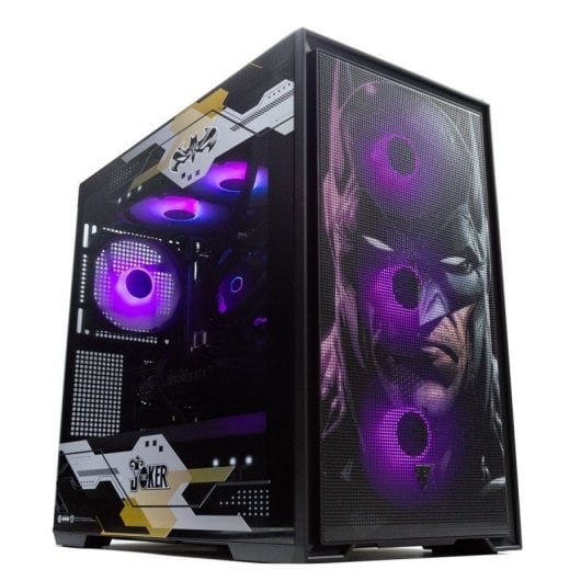 Torre PC Tempest Stronghold ARGB M-ATX Cristal Templado USB 3.0 Negra - Batman Edition I by PcCom