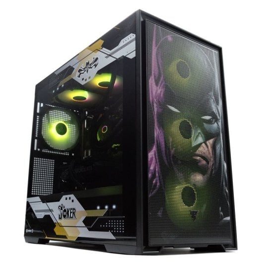 Torre PC Tempest Stronghold ARGB M-ATX Cristal Templado USB 3.0 Negra - Batman Edition I by PcCom