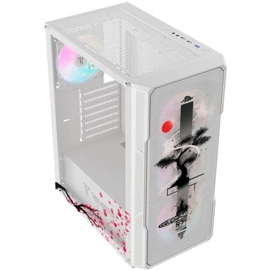 Torre PC Tempest Garrison ARGB ATX Cristal Templado USB 3.0 Blanca - Japan by PcCom