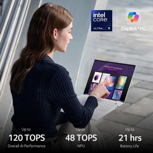 Portátil Acer Swift Edge 14 AI SFE14-51T 14" Intel Core Ultra 9 288V 32GB 1TB SSD OLED Táctil Blanco Reacondicionado