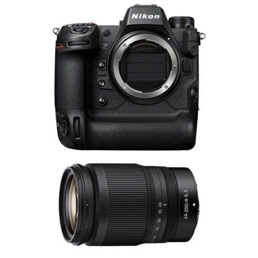 Câmara Digital Compacta Nikon Z9 45.7 MP 8.3x Zoom Óptico Sensor CMOS Pilha 8K WiFi