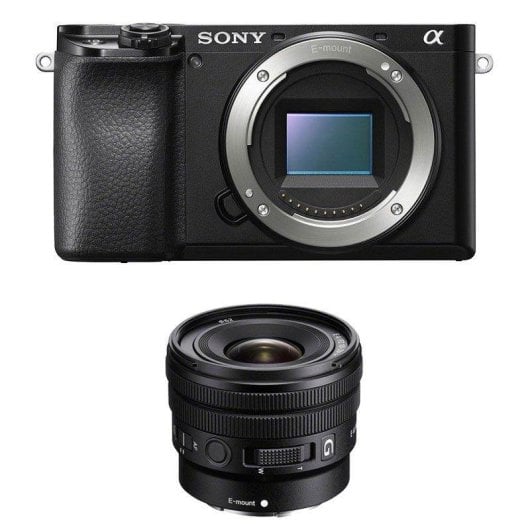 Fotocamera Digitale Compatta Sony Alpha 6100 24.2 MP 3x Zoom Ottico Sensore APS-C WiFi 4K Touchscreen