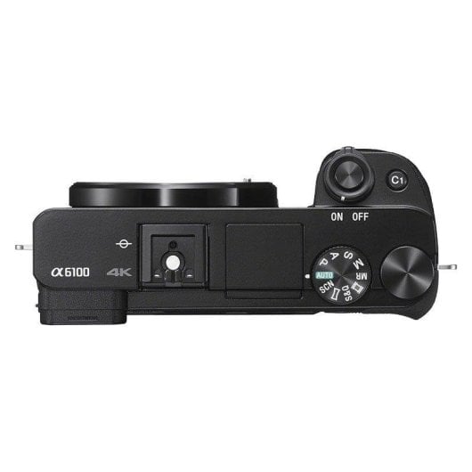 Fotocamera Digitale Compatta Sony Alpha 6100 24.2 MP 3x Zoom Ottico Sensore APS-C WiFi 4K Touchscreen