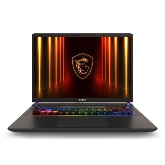 Portátil MSI Vector 18 HX AI A2XWJG-1000ES 18" Intel Core Ultra 9 275HX 64GB 1TB SSD RTX 5090 Windows 11 Home RGB