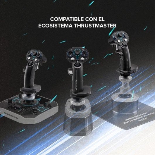 Thrustmaster Sol-R 3 AVA Add-On Grip - Poignée Ambidextre pour Simulation Spatiale sur PC