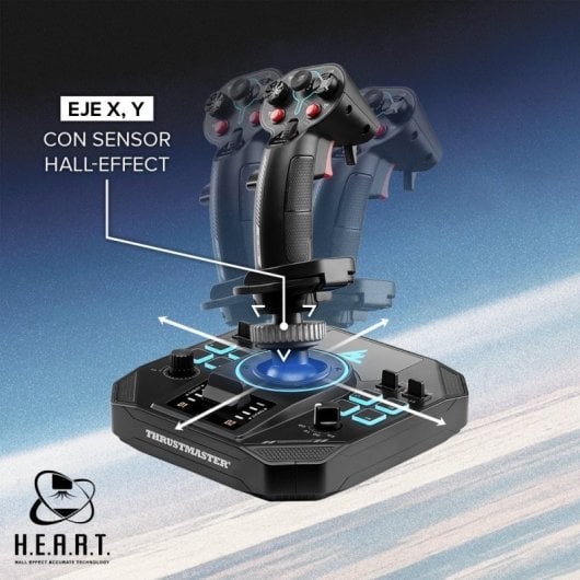 Base Thrustmaster Sol-R 5 para Joystick Desmontable en PC