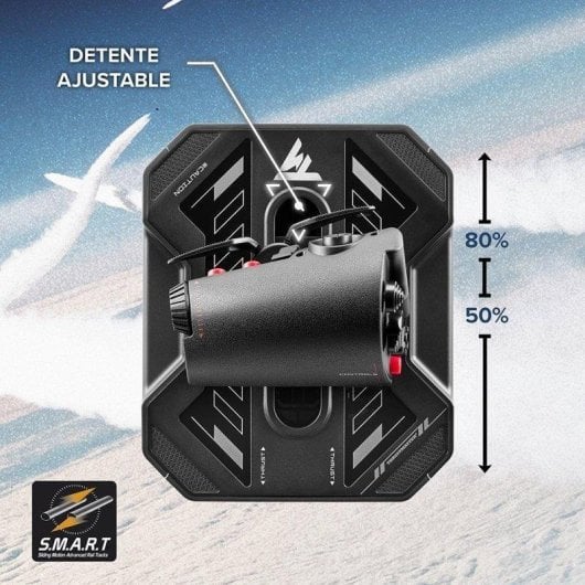 Thrustmaster Sol-R 6 Throttle Accélérateur pour simulation de vol sur PC