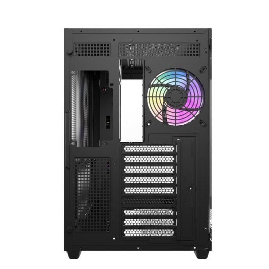 Caja DarkFlash DQX80 Black Full Tower triple cristal 4x ARGB ATX/USB-C