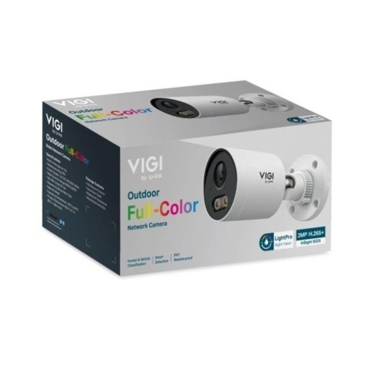 Cámara IP VIGI by TP-Link InSight S325 FullHD Visión Nocturna Exterior Detección IA Audio