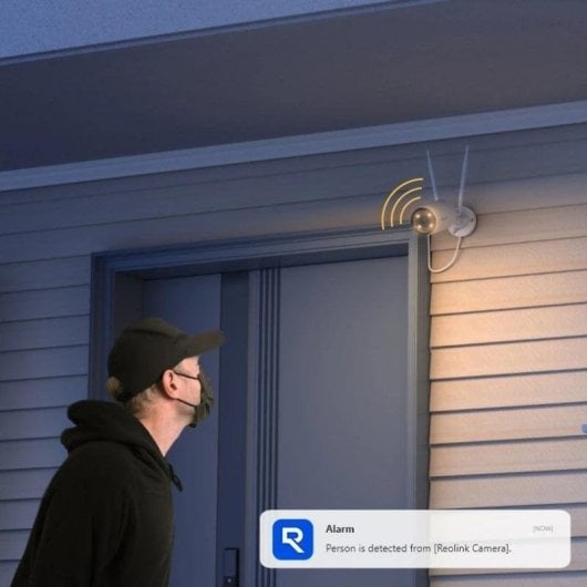 Überwachungskamera Reolink W320X 2K Nachtsicht Außen KI Sprachsteuerung Zwei-Wege-Audio