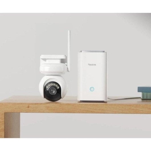 Caméra de surveillance Reolink B660 4K Vision Nocturne Intérieur et Extérieur Détection IA Audio Bidirectionnel Panneau Solaire