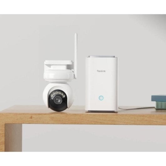 Caméra de surveillance Reolink B660 4K Vision Nocturne Intérieur et Extérieur Détection IA Audio Bidirectionnel Panneau Solaire