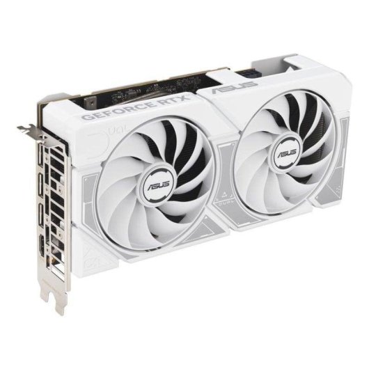 Carte Graphique ASUS GeForce RTX 5060 Dual 8GB GDDR7 Reflex 2 RTX AI DLSS4 White
