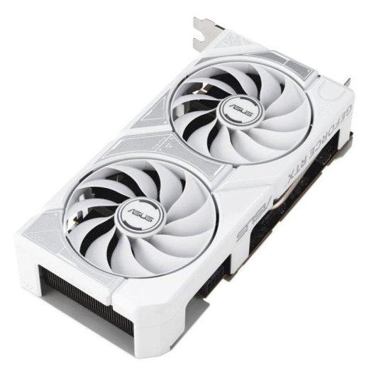 Carte Graphique ASUS GeForce RTX 5060 Dual 8GB GDDR7 Reflex 2 RTX AI DLSS4 White
