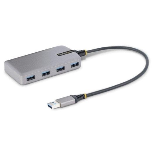 Hub de interfaz Startech 4 Puertos USB 3.2 Gen 1 Gris 30 cm