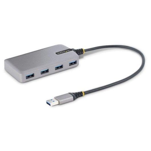 Hub Startech HB30A4AIB USB 3.2 Gen 1 4 Porte Type-A Alimentazione Opzionale