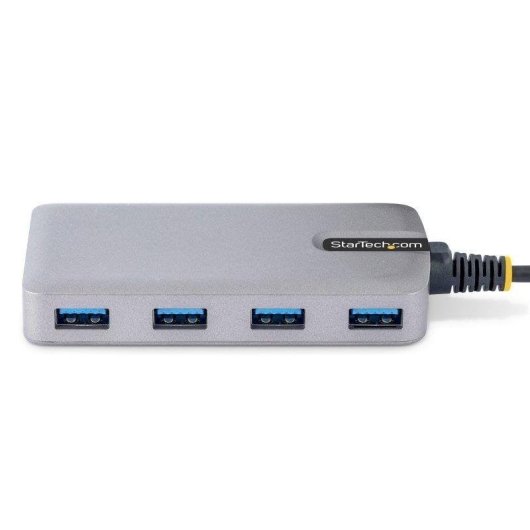 Hub de interfaz Startech 4 Puertos USB 3.2 Gen 1 Gris 30 cm