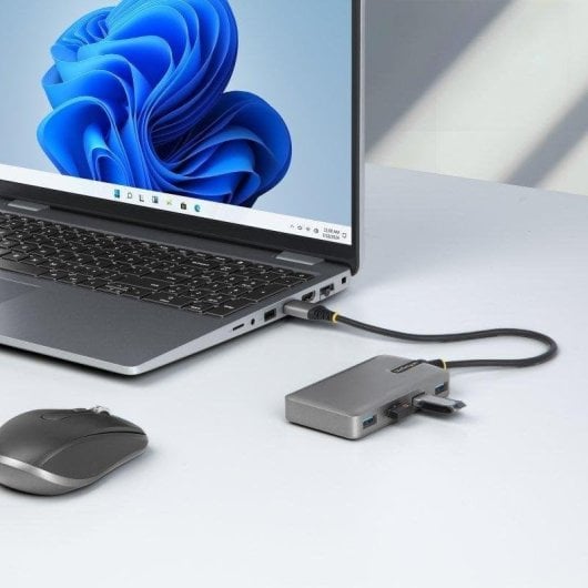 Hub de interfaz Startech 4 Puertos USB 3.2 Gen 1 Gris 30 cm