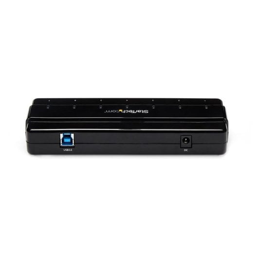 Hub USB Startech ST7300USB3B 7 Puertos USB 3.2 Gen 1 Sobremesa Negro