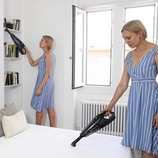 Aspirador de mano Cecotec Conga Immortal 22.2V 150W Sin cable Filtro alta eficiencia Autonomía 25 min