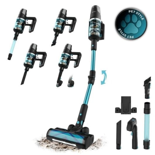 Akku Staubsauger Cecotec Conga Rockstar RX50 Pet Flex X-Treme 780W 90 Minuten Anti-Verhedderung Tierhaare XL-Behälter