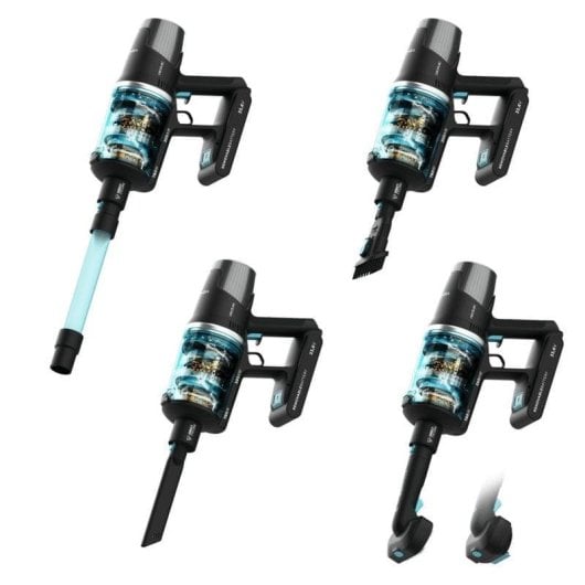 Akku Staubsauger Cecotec Conga Rockstar RX50 Pet Flex X-Treme 780W 90 Minuten Anti-Verhedderung Tierhaare XL-Behälter