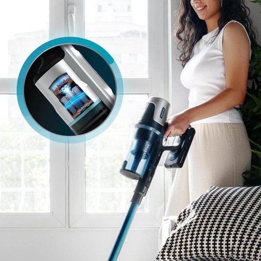 Aspirador Sem Fio Cecotec Conga Rockstar RS50 X-Treme 400W 60min Luz LED