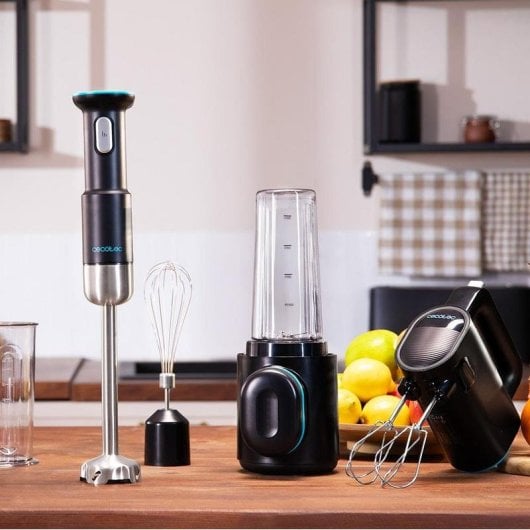 Batidora de mano Create BlendGo Pack batería accesorios carga rápida indicadores LED