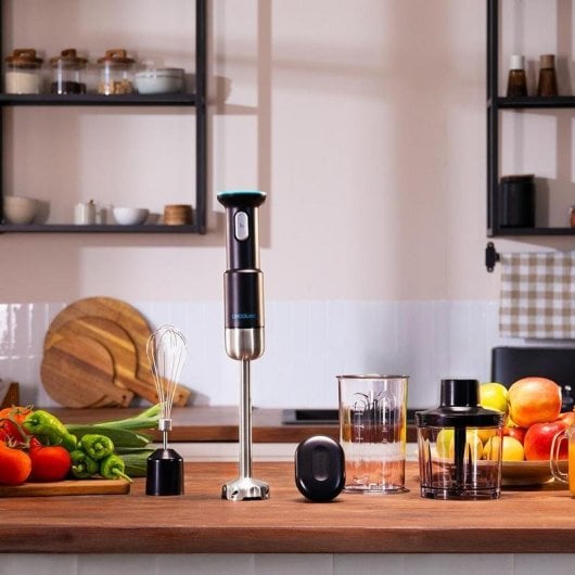 Batidora de mano BioloMix BlendGo batería 180 W velocidades accesorios