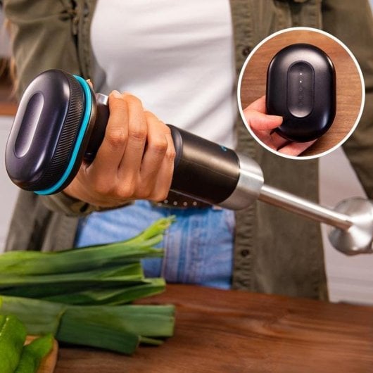 Batidora de mano BioloMix BlendGo batería 180 W velocidades accesorios