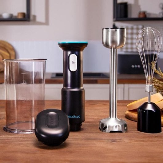 Batidora de mano BioloMix BlendGo batería 180 W velocidades accesorios