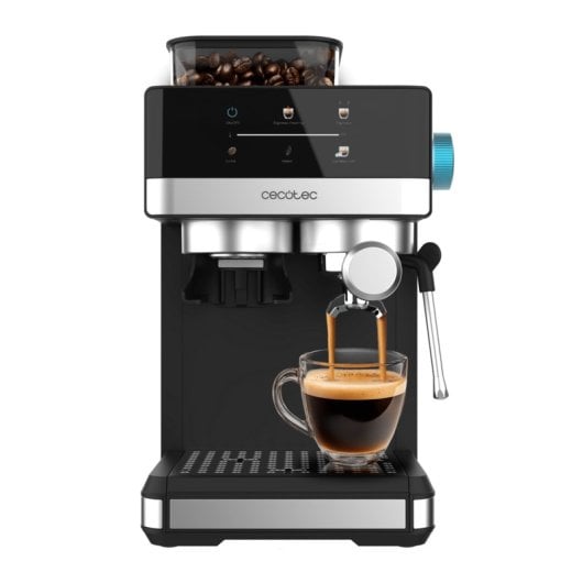 Machine à expresso manuelle Cecotec Power Espresso 20 Grind+ 1,7 L 20 bars avec broyeur intégré
