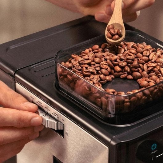 Machine à expresso manuelle Cecotec Power Espresso 20 Grind+ 1,7 L 20 bars avec broyeur intégré