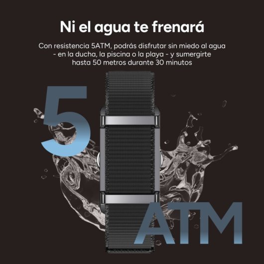 Aktivitätsarmband Ksix Vitalis Bluetooth Schwarz 30 Tage Akku Gesundheitsüberwachung 5ATM