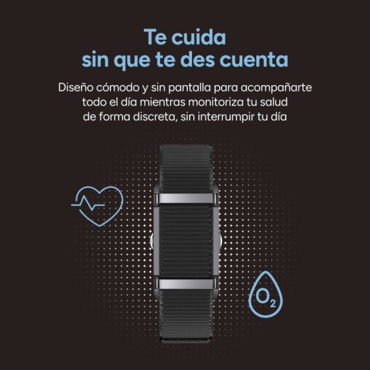 Aktivitätsarmband Ksix Vitalis Bluetooth Schwarz 30 Tage Akku Gesundheitsüberwachung 5ATM