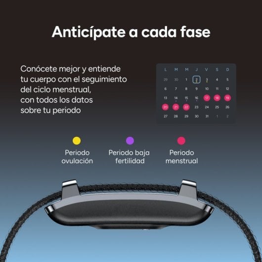 Aktivitätsarmband Ksix Vitalis Bluetooth Schwarz 30 Tage Akku Gesundheitsüberwachung 5ATM